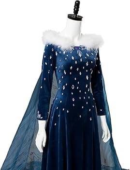 あいすたべたいエルサ コスプレ衣装＋ウィッグセット コスプレ 仮装 エルサ ウィッグ 大人用 - 本店-パーティーグッズ